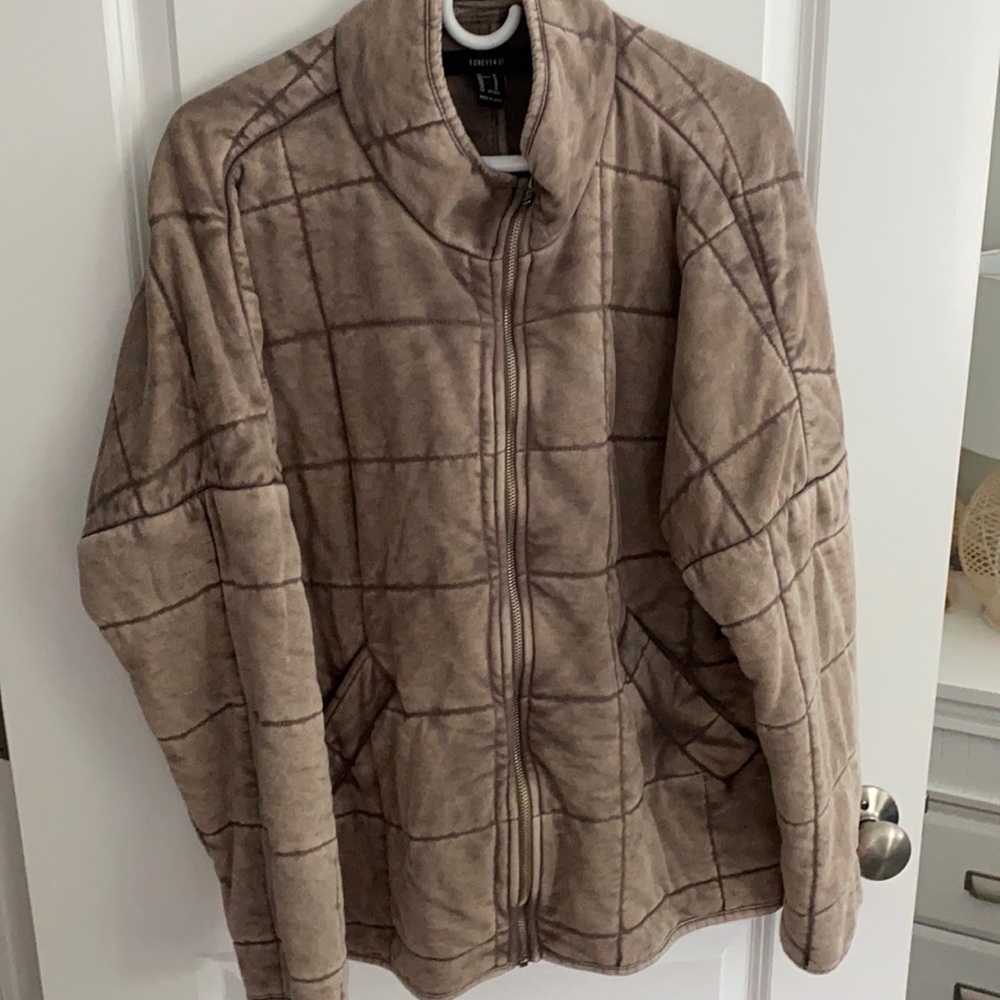 Forever 21 quilted jacket